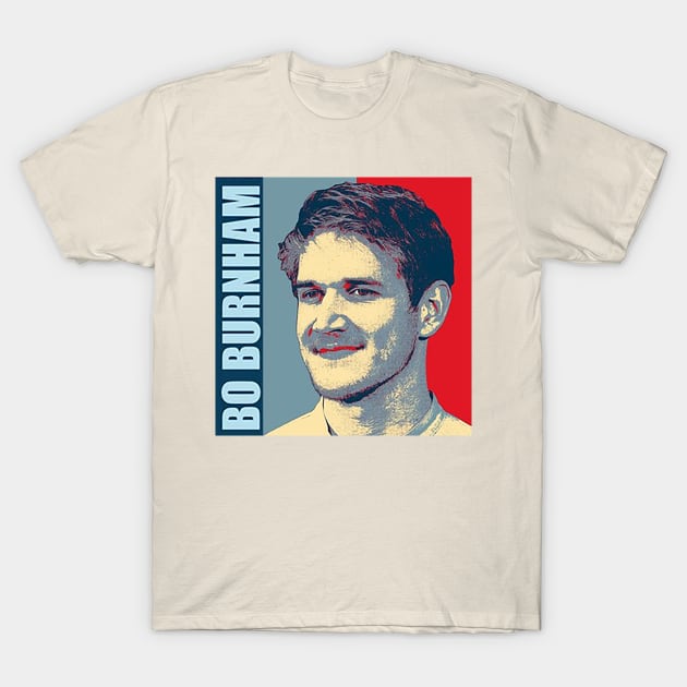 Bo Burnham Smile T-Shirt by QueerQuirks